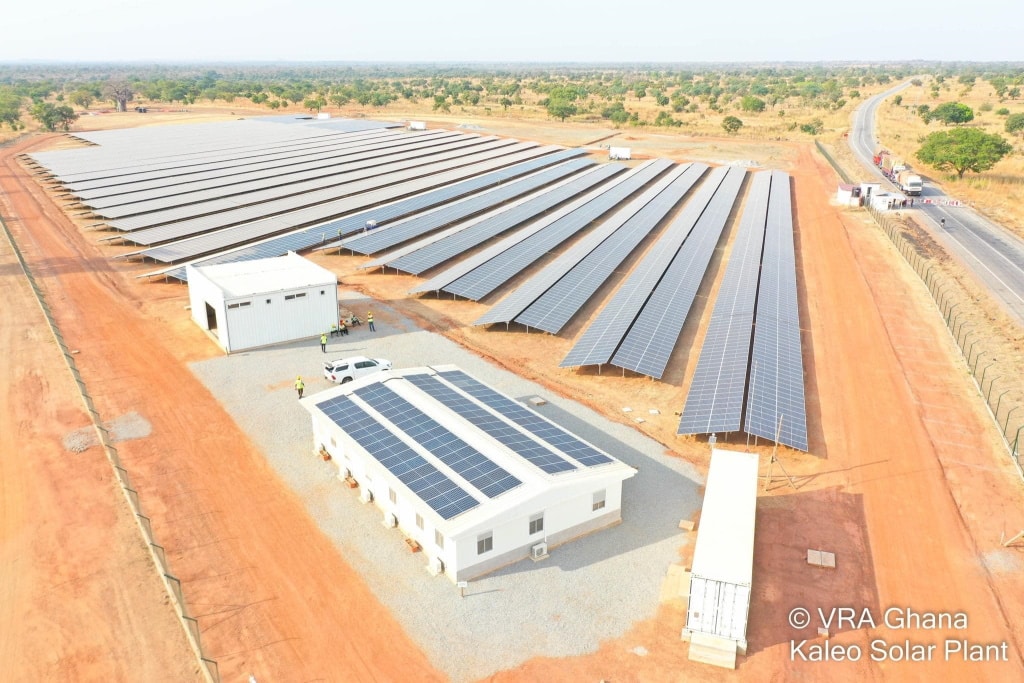 GHANA : la centrale solaire photovoltaïque de Kaleo entre en service© VRA