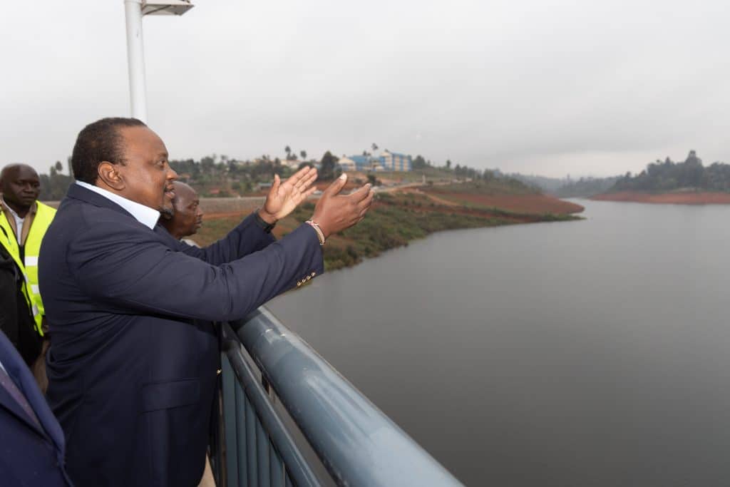 KENYA : le barrage de Karimenu II approvisionne 1 million de personnes en eau potable©Présidence du Kenya