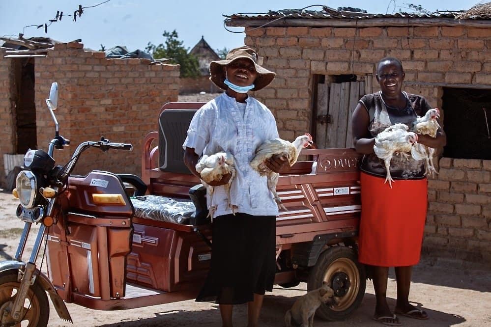 ZIMBABWE : à Dombosha, l’UE équipe 88 paysannes de tricycles alimentés au solaire© Mobility for Africa