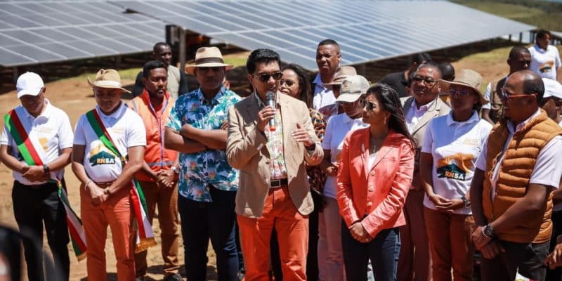 MADAGASCAR: GES inaugurates a solar photovoltaic power plant in Vohémar© Présidence de la République de Madagascar