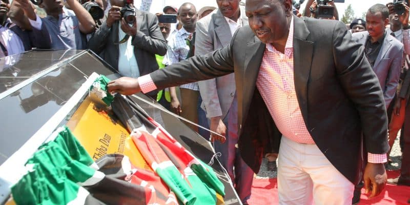 KENYA : William Ruto inaugure le barrage d’irrigation de Thiba pour 5 000 ménages©Présidence de la République du Kenya