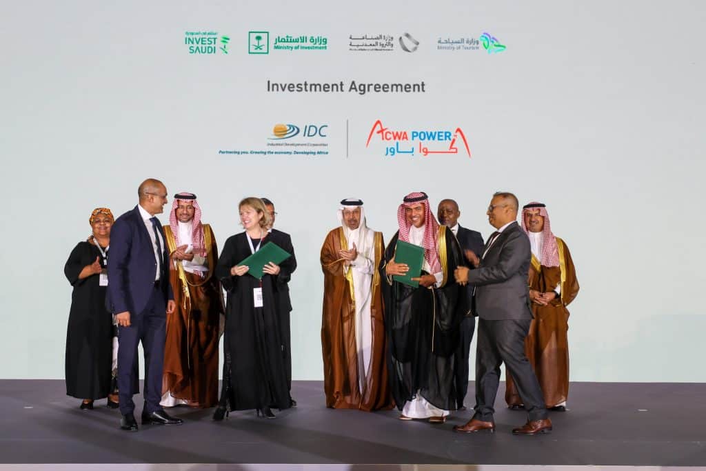 SOUTH AFRICA: Saudi Arabia's Acwa wants to invest $10 billion in green hydrogen © Acwa Power