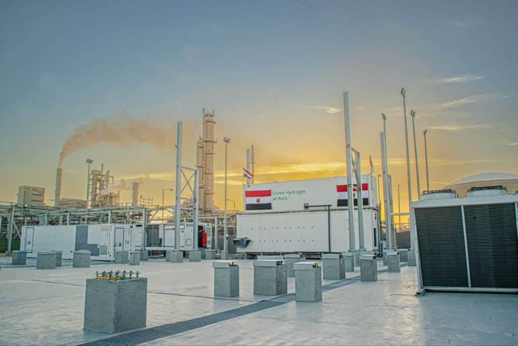 EGYPT: Africa's first green hydrogen plant goes live in Ain Sokhna©Scatec