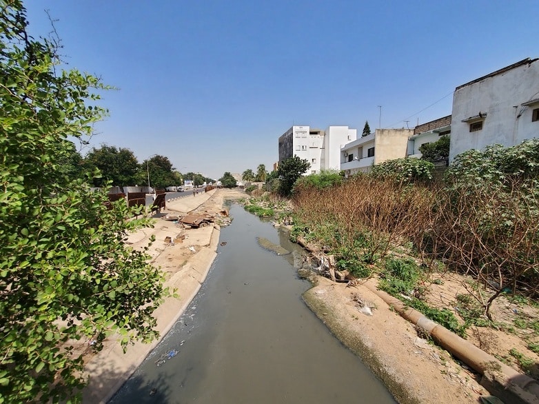 SENEGAL: In Dakar, the water retention basin will be modernised to cope with flooding©GIZ