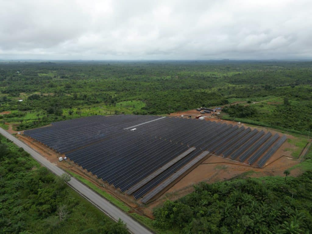 SIERRA LEONE: Baoma 1 solar PV power plant comes on stream as a PPP © Norfund