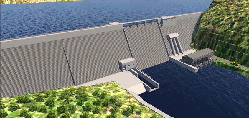 SÉNÉGAL : le chantier du barrage polyvalent de Sambangalou est lancé avec du retard © Vinci