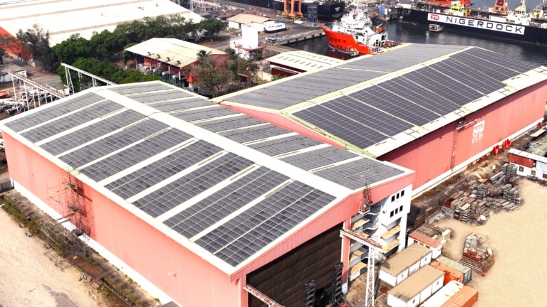 NIGERIA : la zone franche de Snake Island se dote d’une centrale solaire ©Nigerdock