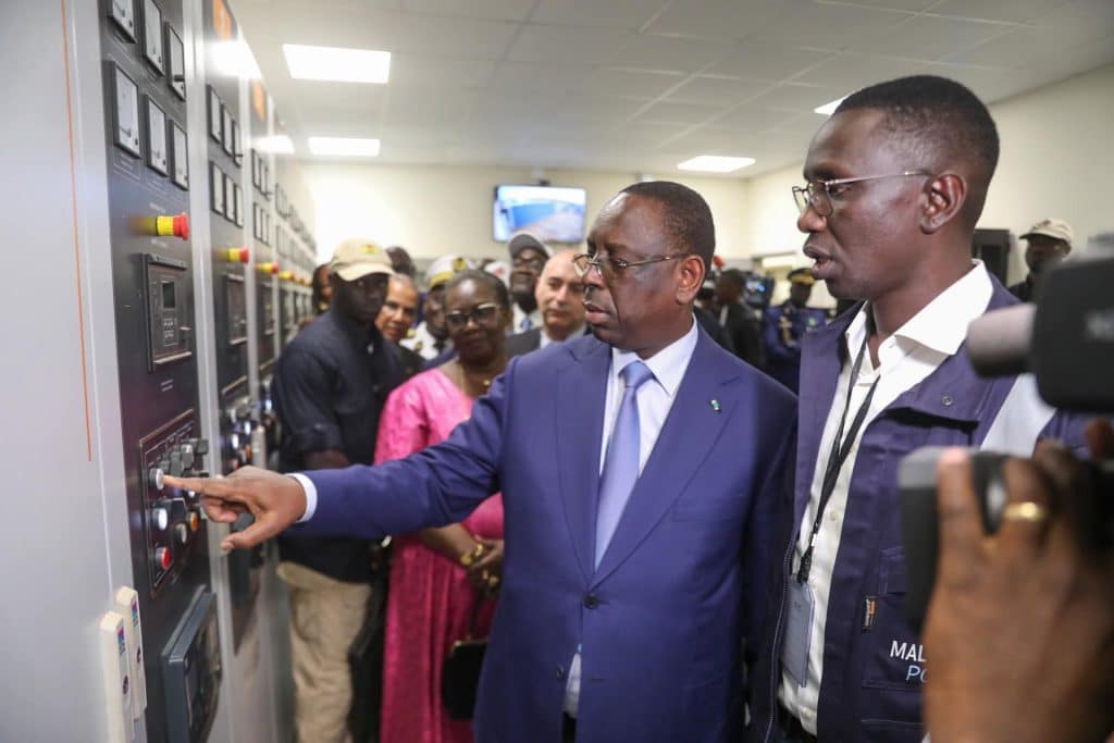 SÉNÉGAL : Dakar s’oriente vers le gaz et inaugure une centrale électrique à Malicounda © Présidence de la République du Sénégal
