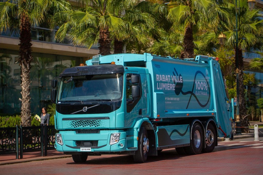 MOROCCO : Arma goes electric for waste collection in Rabat © Volvo