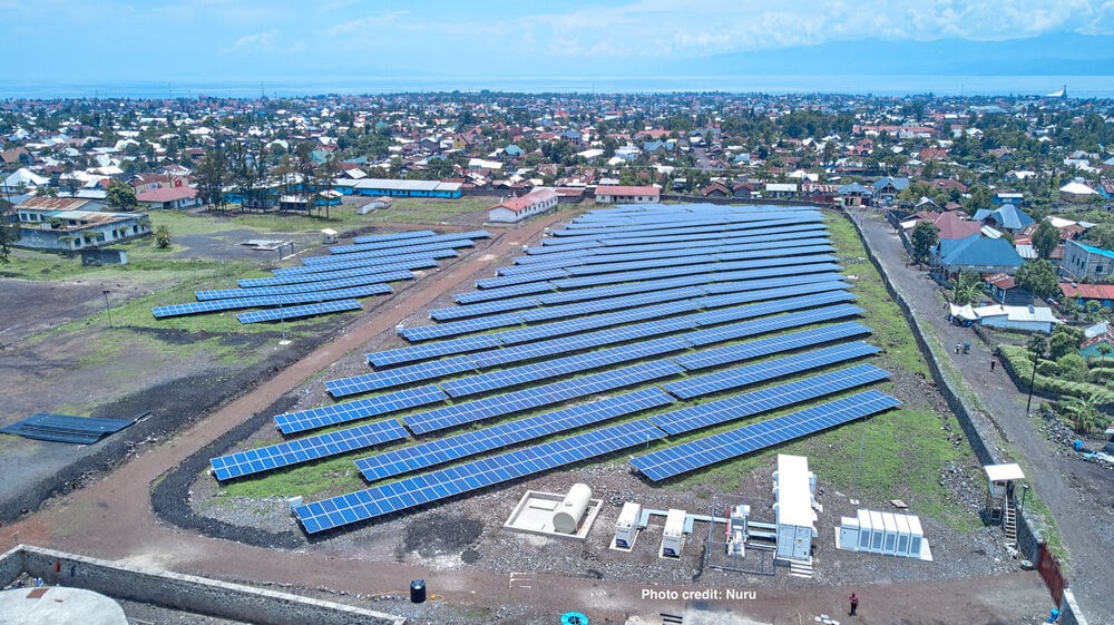 RDC : Nuru décroche 1,5 M$ pour les mini-réseaux solaires à Goma, Kindu et Bunia © Nuru
