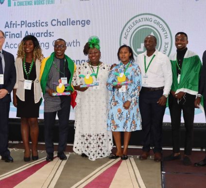 AFRICA: Afri-Plastics awards Toto Safi from Kigali and seven other green start-ups© NEMA Kenya
