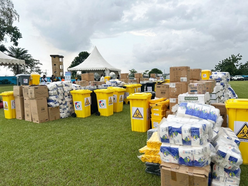 CÔTE D’IVOIRE : 33 dispensaires d’Abidjan équipés pour la gestion des déchets médicaux©Gouvernement ivoirien