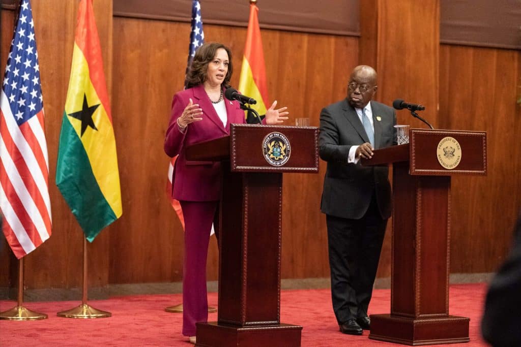 AFRIQUE : Washington promet 7 Md$ pour le développement durable et le climat © Vice President Kamala Harris