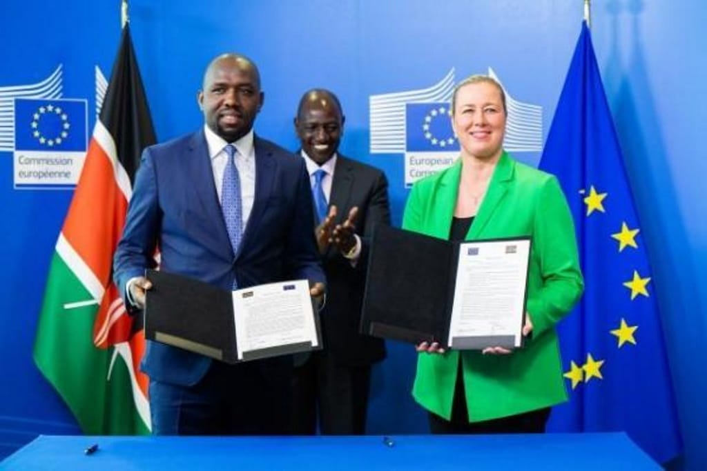 KENYA : l’Union européenne finance 347 M€ pour la troisième ligne du BRT de Nairobi ©UE