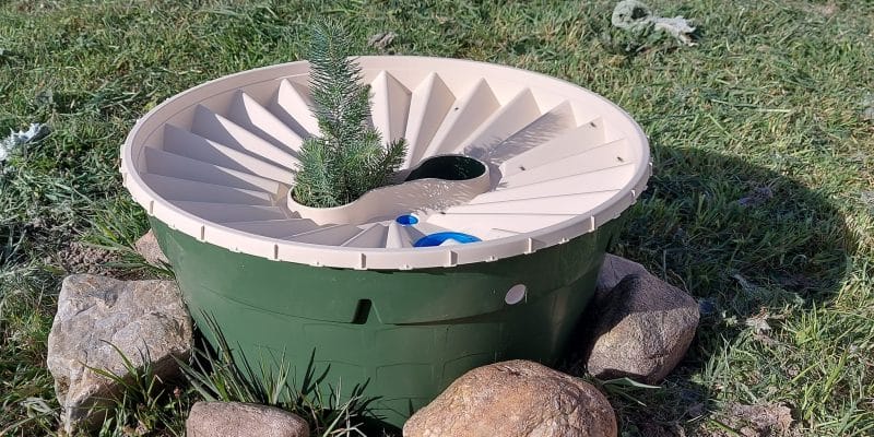 GREAT GREEN WALL: waterboxx adopted to save water in reforestation ©Groasis waterboxx