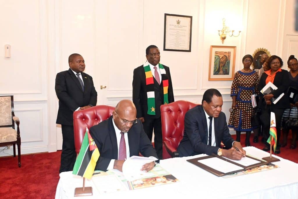 MOZAMBIQUE-ZIMBABWE: three agreements on cross-border water management ©Mozambican Ministry of Public Works