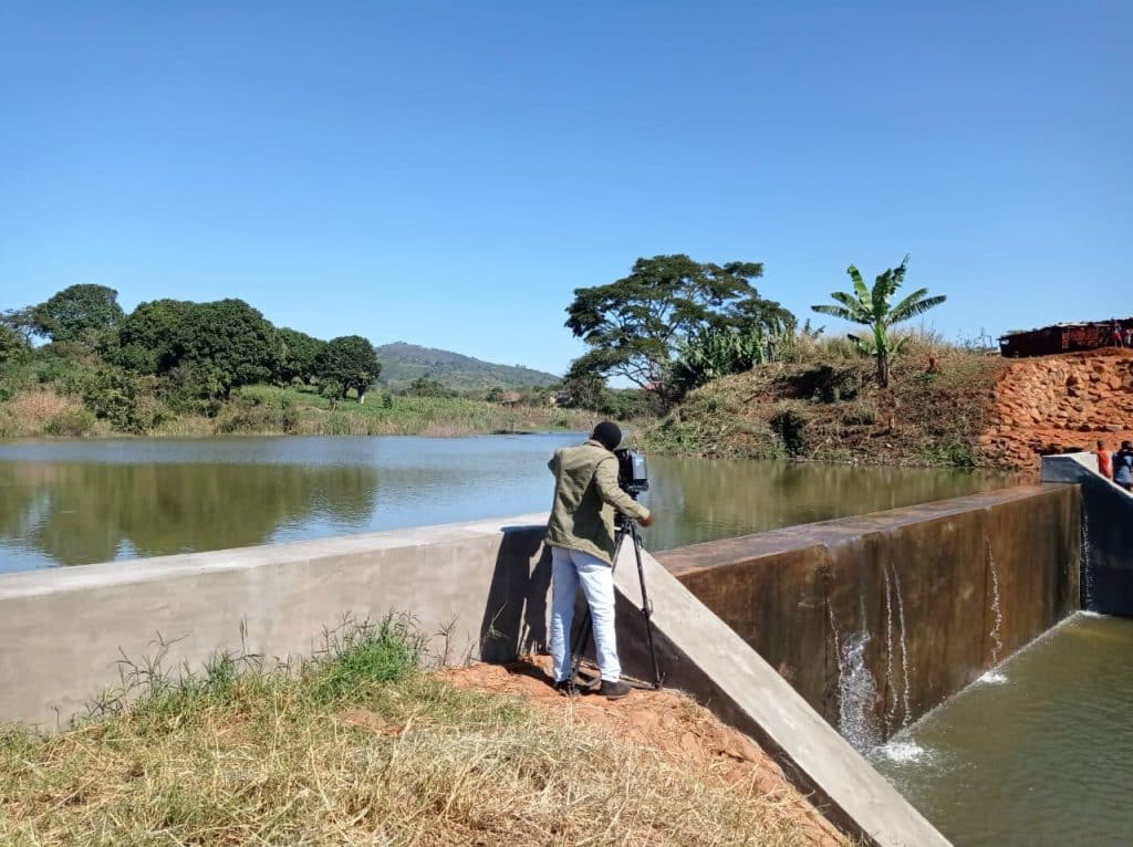 MOZAMBIQUE: a dam comes into service at Mpengo for drinking water and irrigation©Mozambican Ministry of Public Works