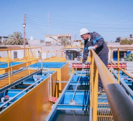 LIBYA: Garabulli is equipped with 4 compact units for the treatment of its wastewater © UNDP