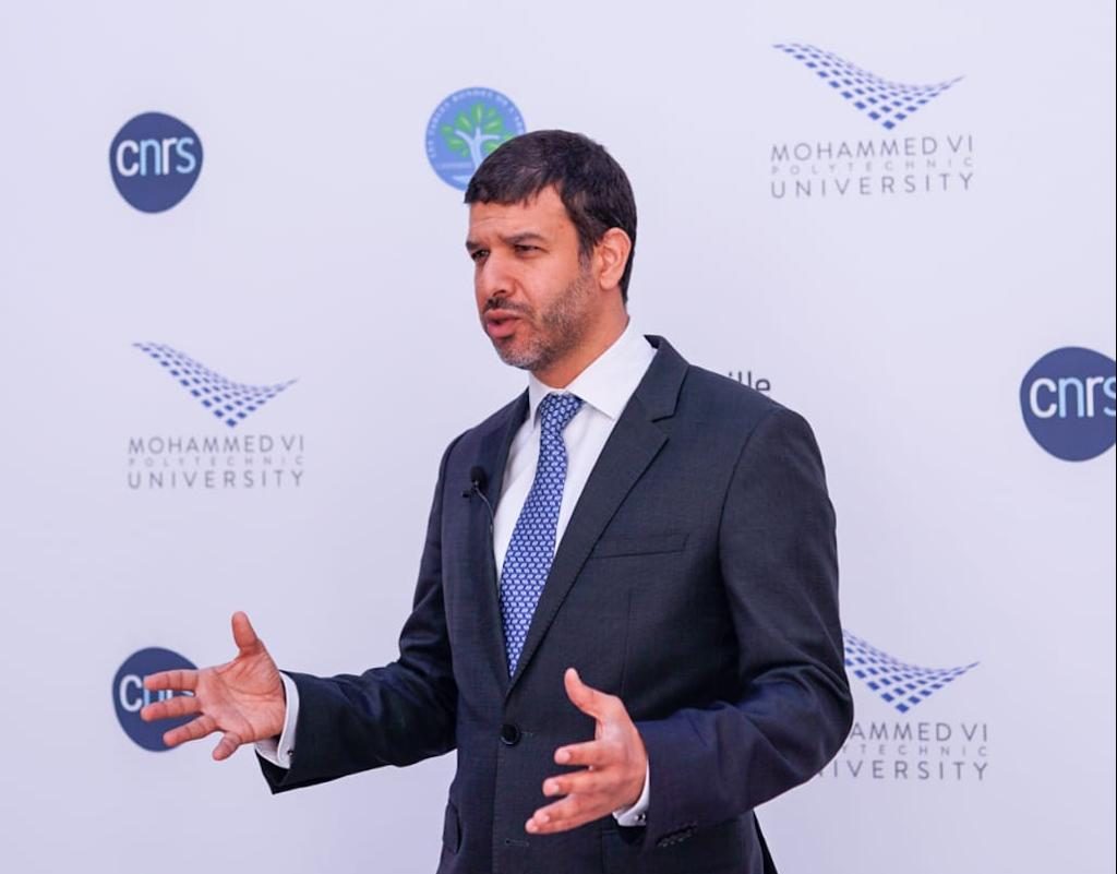 Hicham El Habti: "UM6P is pushing research on green hydrogen and its derivatives" © IDC Media