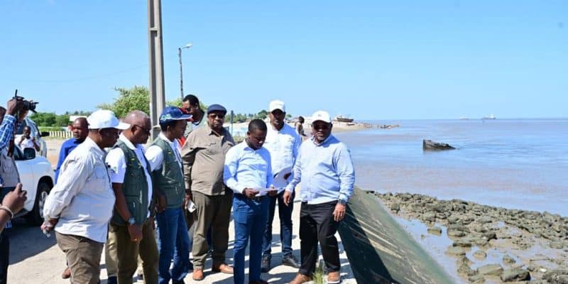 MOZAMBIQUE: In Beira, a project will strengthen coastal protection against flooding© Ministry of water in mozambique