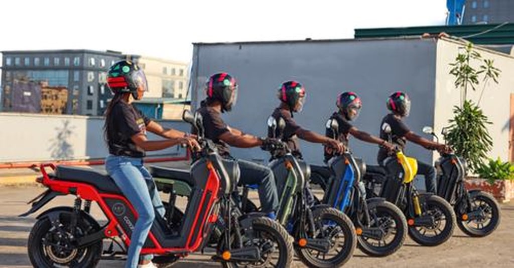 KENYA : «  Corbett  », la nouvelle moto électrique d’ARC Ride circule à Nairobi©ARC Ride
