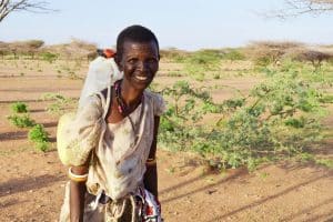 AFRICA: restoring degraded land and drought - what role for women? ©Adriana Mahdalova/Shutterstock