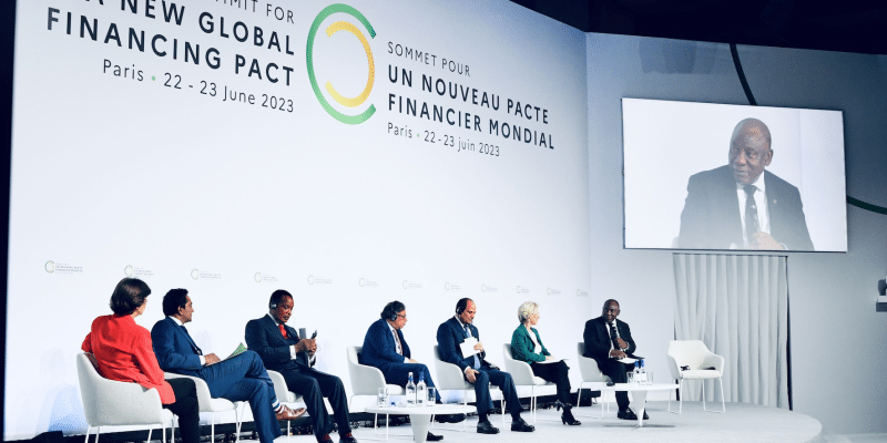 AFRICA: in Paris, 4 heads of state plead for faster green growth©Presidency of South Africa
