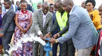 KENYA: William Ruto inaugurates the new Kimugu drinking water plant ©William Ruto