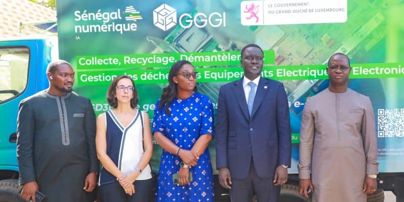 SENEGAL: GGGI equips Sandiara with an electronic waste recycling centre © GGGI