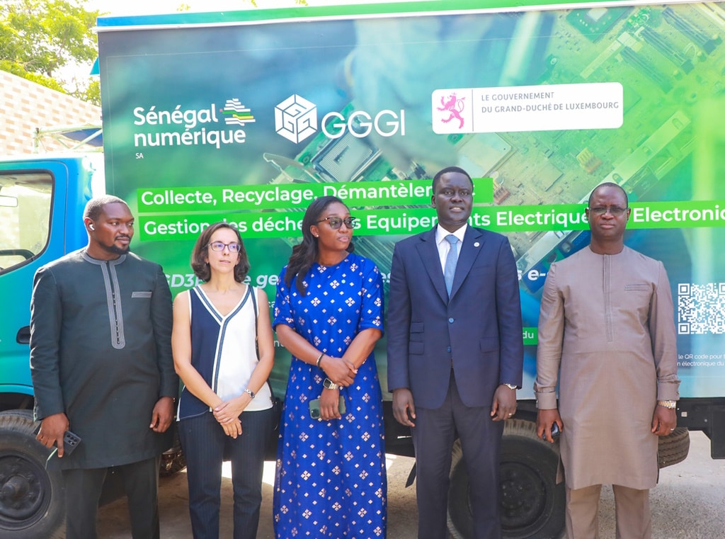 SENEGAL: GGGI equips Sandiara with an electronic waste recycling centre © GGGI
