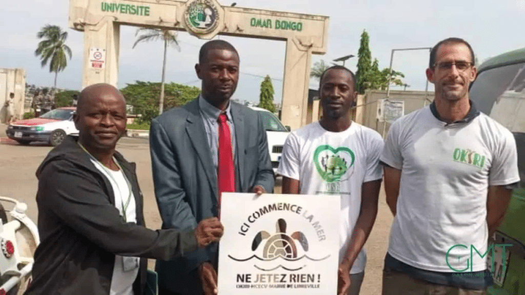 GABON: in Libreville, a citizens' initiative against plastic pollution at sea©AIMF