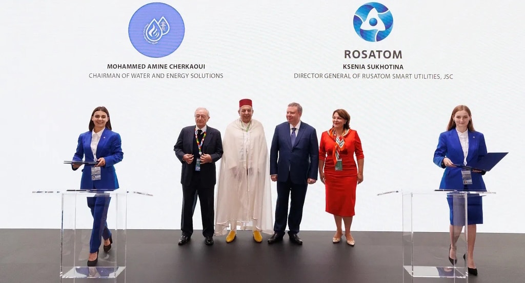 MAROC : le russe Rosatom signe pour de nouvelles solutions de potabilisation de l’eau ©Rosatom
