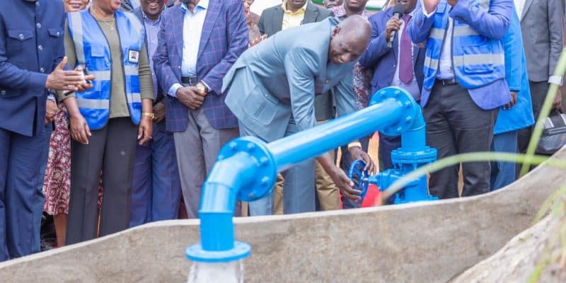 KENYA: the new Kaigunji irrigation system supplies water to 5,000 farmers ©kenyan Ministry of Water
