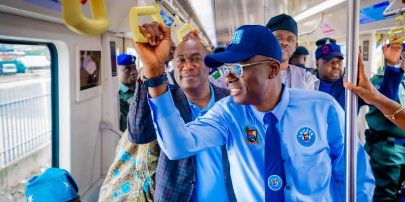NIGERIA : la première ligne du métro de Lagos dessert 175 000 passagers ©LAMATA
