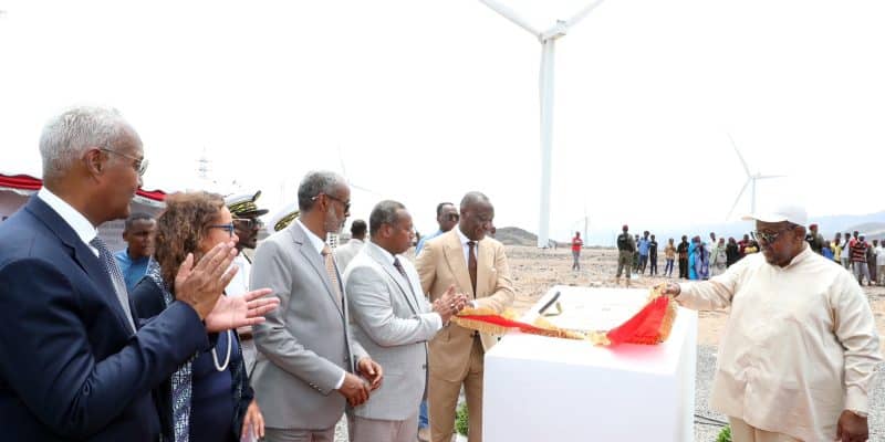 DJIBOUTI: the country's first wind farm inaugurated near Ghoubet Bay © Ismail Omar Guelleh