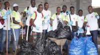 Ivory Coast: Adjame station in Abidjan cleared of plastic waste ©Solibra