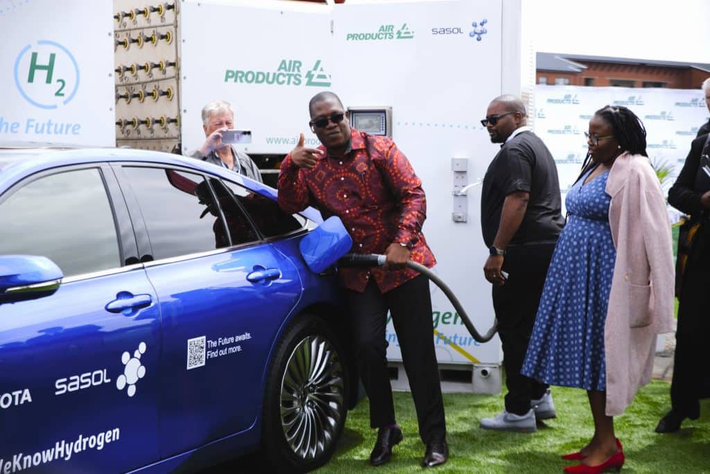 Solution: green hydrogen mobility is being reinvented in South Africa © Sasol