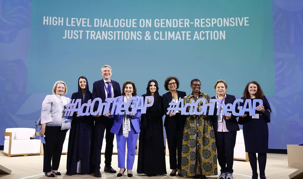 COP28: 15 women out of 133 heads of state, a bad signal for the gender and climate ©COP28