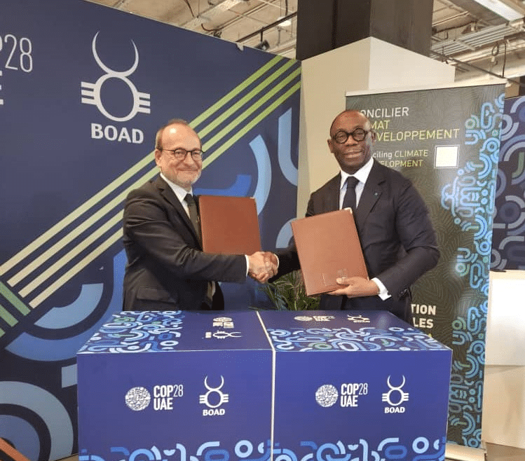 COP28: BOAD launches Climate Study Fund to assess the resilience of 8 countries ©BOAD