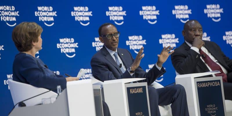Geopolitics and climate dominate debates at the World Economic Forum in Davos ©Paul Kagame