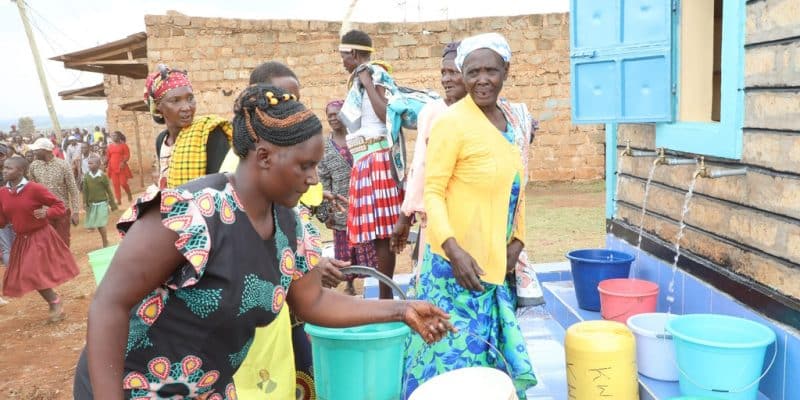 KENYA: in Kiptogot-Kolongolo, an AEP provides 200,000 people with drinking water ©Kenyan Ministry of Water