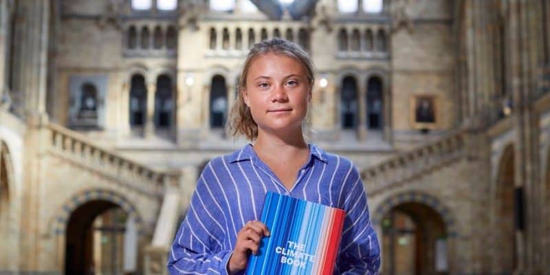 In "Le grand livre du climat", a collective of authors explain ecological emergency © Greta Thunberg