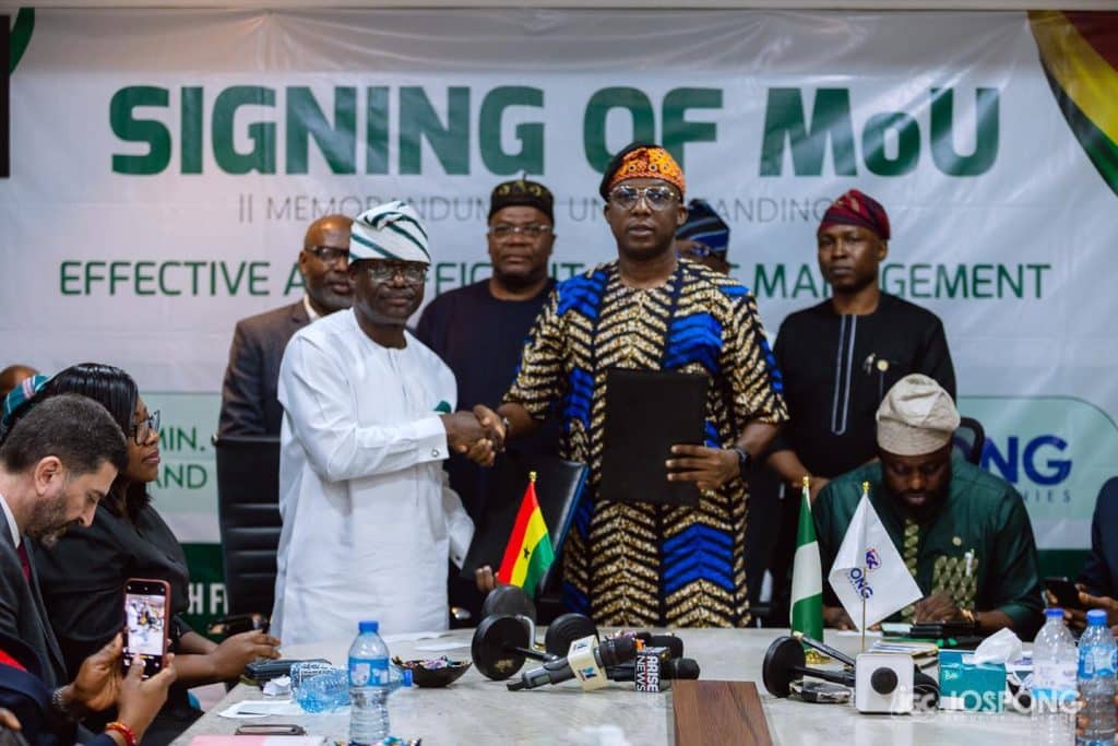 NIGERIA : le ghanéen Jospong décroche un contrat à Lagos pour la gestion des déchets ©JGC