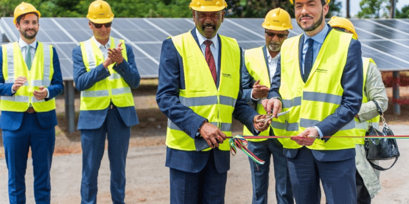 MAURICE : le français GreenYellow inaugure sa centrale solaire d’Arsenal (14 MWc) © GreenYellow