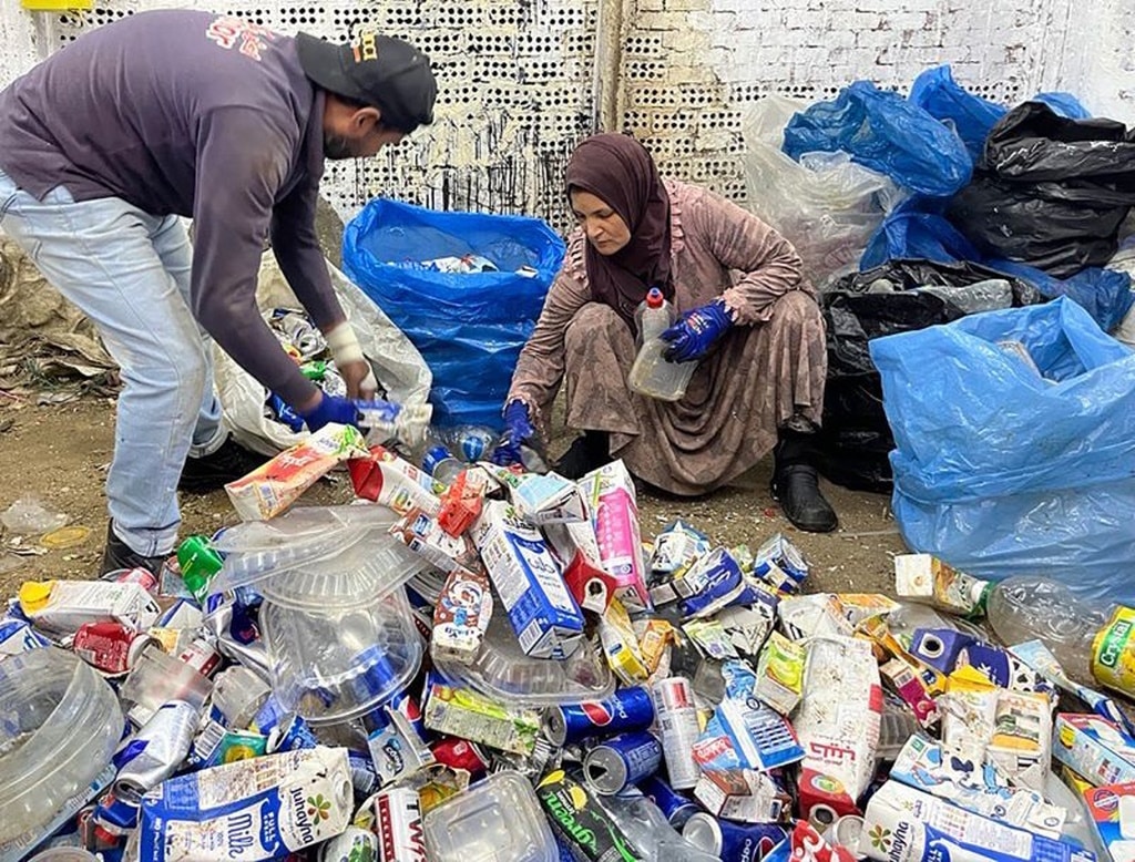 ÉGYPTE : en 3 ans, 700 tonnes de cartons de boissons seront collectées au Caire ©SIG GROUP