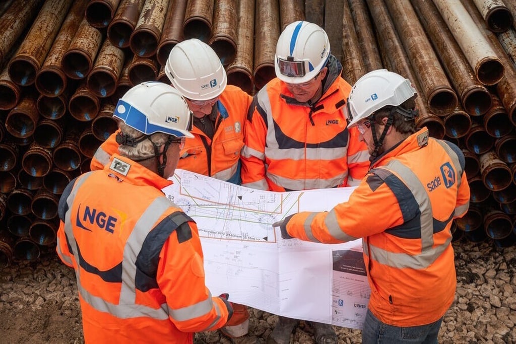 Water: NGE buys Sade-CGTH, the Veolia subsidiary specialising in pipework©NGE