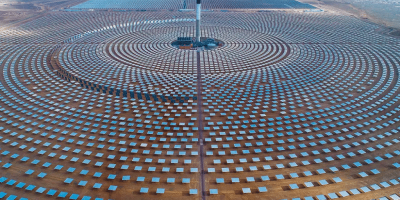 MAROC : l’arrêt forcé du parc solaire thermodynamique Noor III pourrait coûter 47 M$ ©Observatoire Français des Nouvelles Routes de la Soie (OFNRS)