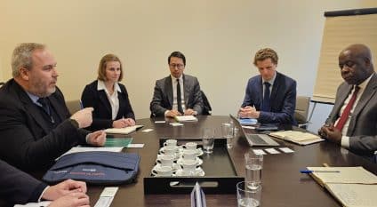 GABON: France's Suez and Pam sign a deal to revitalise water distribution©Ministère gabonais de l’Économie et des Participations
