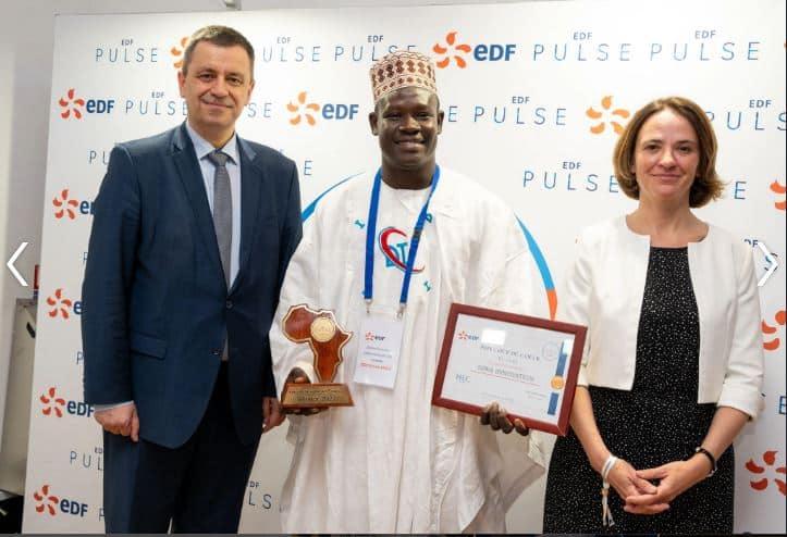 CAMEROON: Diwa start-up's solar refrigerator wins EDF Pulse Africa award ©Didier Dinamou