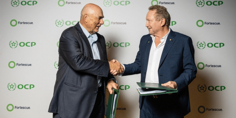 After Kenya and Namibia, Fortescue to develop hydrogen in Morocco with OCP